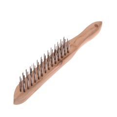Faithfull Lightweight Scratch Brush - 3 Row