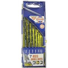 Faithfull Hss Drill Bit Set Of 7 1.5 - 6.0mm