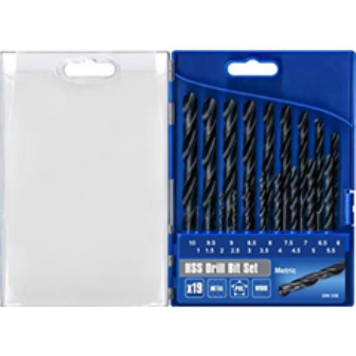 Faithfull 19pc Hss Jobber Drill Set