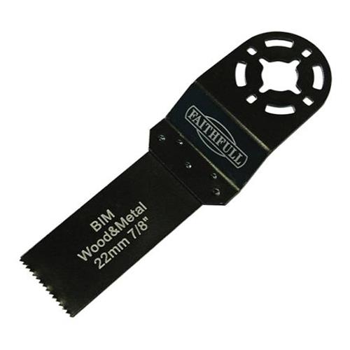 Faithfull Flush Cut Wood/metal Blade 22mm