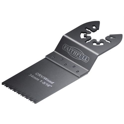 Faithfull 5pc Multi Tool Blade Set In Case