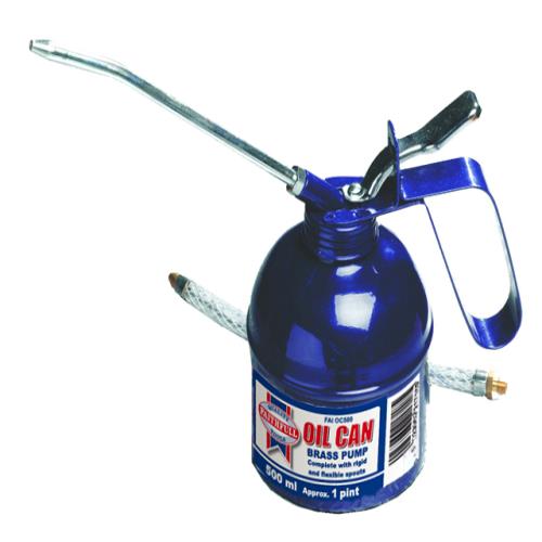 Faithfull Oil Can 500 Ml Lever Type