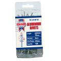 Faithfull Aluminium Rivets 4mm Medium