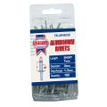 Faithfull Aluminium Rivets 4mm Short