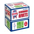 Faithfull Aluminium Rivets 5mm Medium Bulk