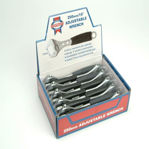 Faithfull Contract Adjustable Spanner 250mm