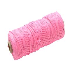 Faithfull Hi Vis Nylon Brick Line 105m Pink