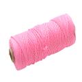 Faithfull Hi Vis Nylon Brick Line 105m Pink