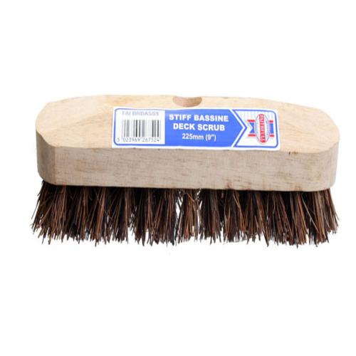 Faithfull Deck Scrub Stiff Bassine 225mm(9in)