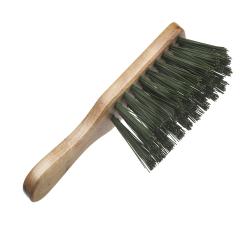 Faithfull Stiff Green Pvc Hand Brush 275mm