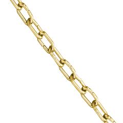 Faithfull Clock Chain Polished Brass 1.6mm