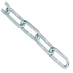 Faithfull Zinc Plated Chain 2.5mm X 2.5m