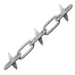 Faithfull Spike Chain Galvanised 6mm X 5m