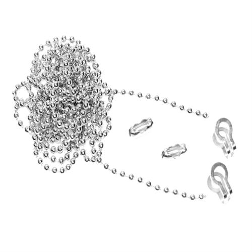 Faithfull Brass Ball Chain Kit Nickel Plated