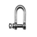 Faithfull D Shackle Zinc Plated 6mm Pack Of 4
