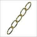 Faithfull Oval Chain 1.8mmx10m Polished Brass