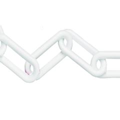 Faithfull Plastic Chain 8mm 12.5m White