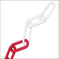 Faithfull Plastic Chain 8mm 12.5m Red/white