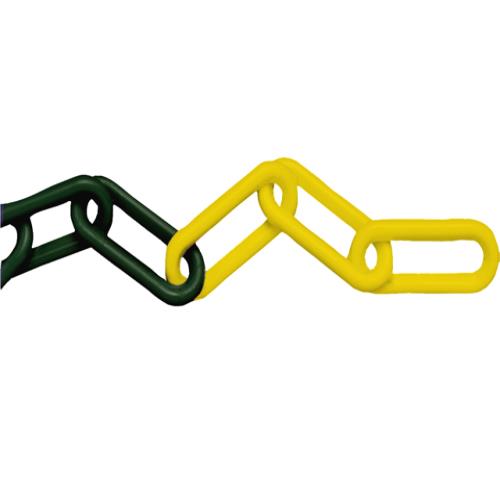 Faithfull Plastic Chain 8mm 12.5m Yellow/blac