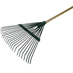 Faithfull Countryman Leaf Rake 22 Flat Tines