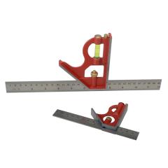 Faithfull Combination Square Twin Pack