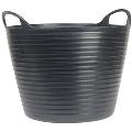 Faithfull Polyethylene Flex Tub 15l Black