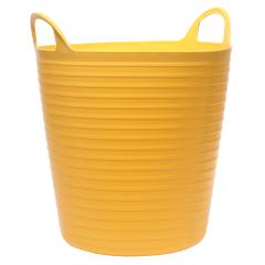 Faithfull Polyethylene Flex Tub 15l Yellow