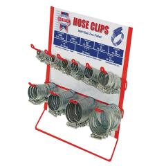 Faithfull Hoseclip Display C/w Stock 100pc