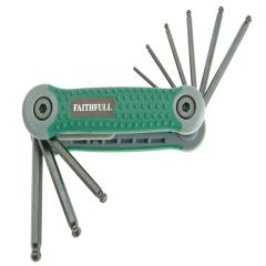 Faithfull Ball End Hexagon Key Folding