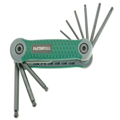 Faithfull Ball End Hexagon Key Folding