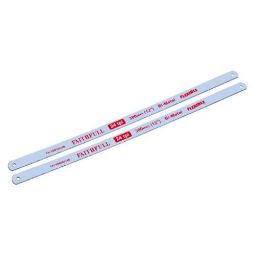 Faithfull Hacksaw Blades 300mm X 24tpi