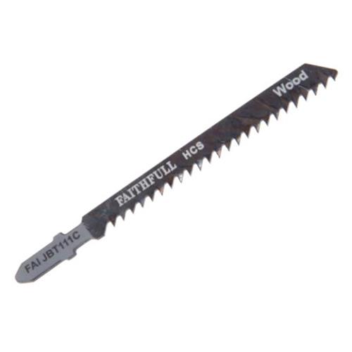 Faithfull Wood Jigsaw Blades Pack Of 5 T111c
