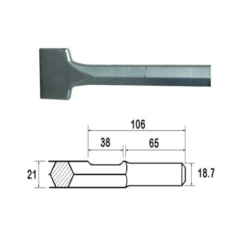 Faithfull Kango Shank Scaling Chisel 75x300mm