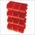 Faithfull 12 Plastic Storage Bins