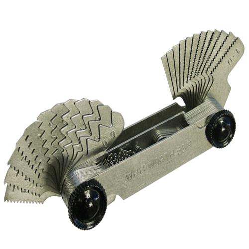Faithfull Screw Pitch Gauge 52,metric,whitwor