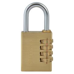 Faithfull Brass Combination Padlock 38mm