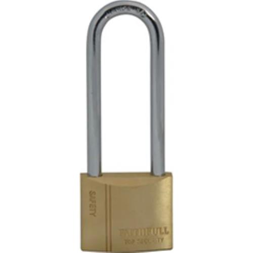 Faithfull Brass Padlock 40mm 3 Keys