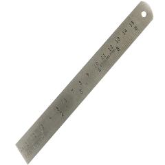 Faithfull Steel Rule 150mm / 6in X 19mm