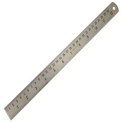 Faithfull Steel Rule 300mm / 12in X 25mm