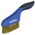 Faithfull Scratch Brush Soft Grip 4 X 16 Row