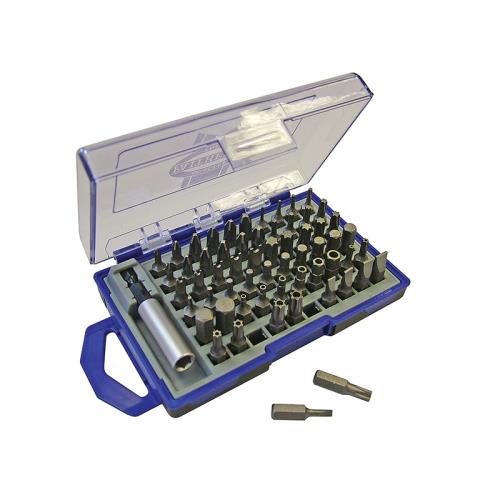 Faithfull 61 Piece Security Bit Set