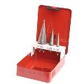 Faithfull Hss Step Drill Bit Set Of 3 4-30mm