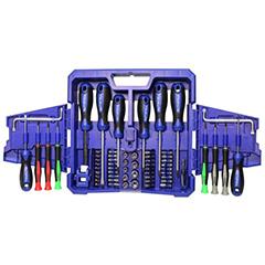 Faithfull 63pc Screwdriver Set Fold Out