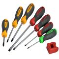 Faithfull Screwdriver Soft-grip Set Of 8