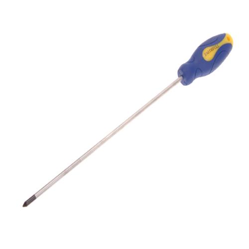 Faithfull Soft Grip Screwdriver Pz1 X 250mm