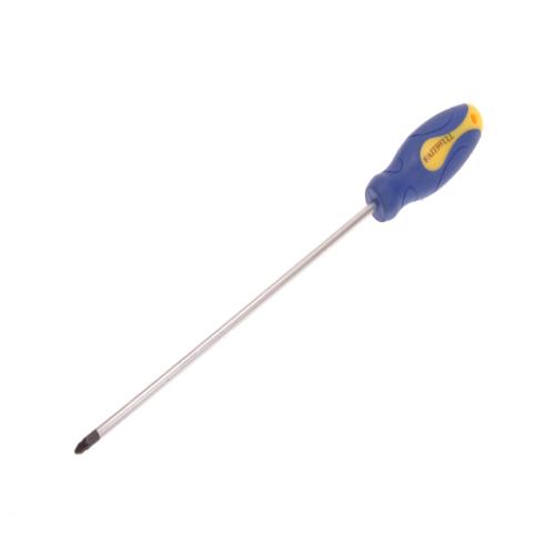 Faithfull Soft Grip Screwdriver Pz2 X 250mm