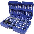 Faithfull 46pc 1/4in Drive Metric Socket Set