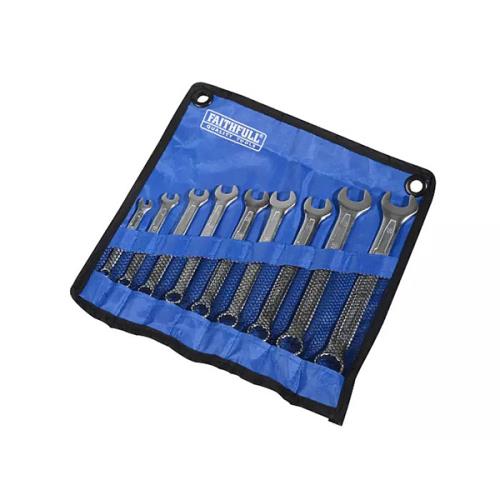 Faithfull Combination Spanner Set With Roll,