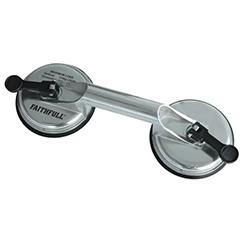 Faithfull Double Pad Pro Suction Lifter