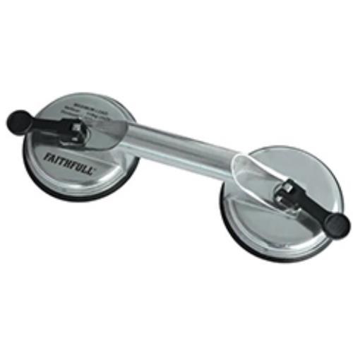 Faithfull Double Pad Pro Suction Lifter